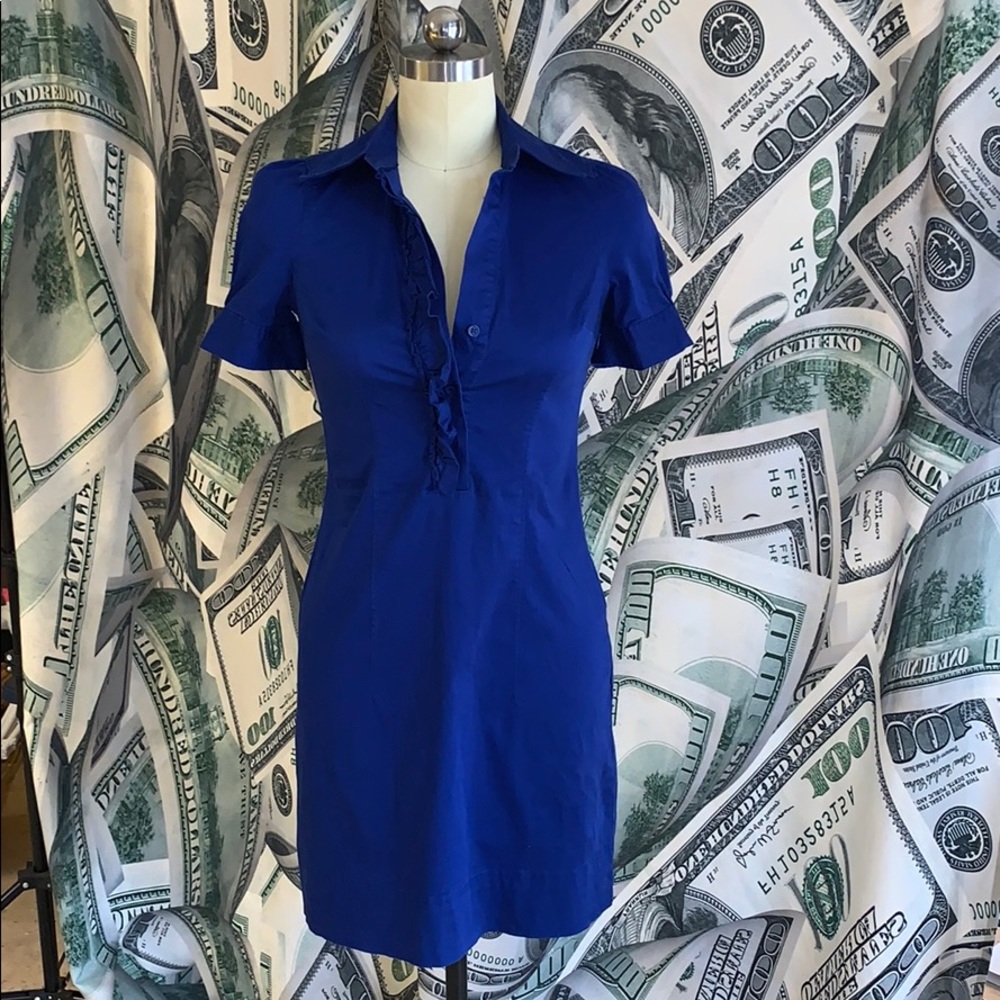 Royal Blue fitted dress